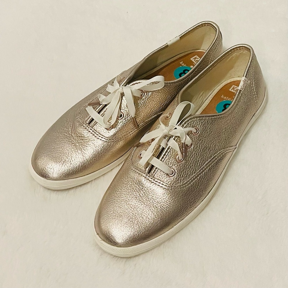 Champagne keds size 8